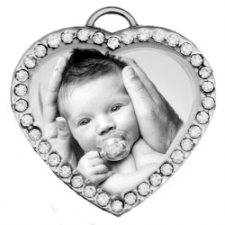 Tiffany  heart with zirconias