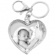 Stylish rope heart key chain