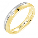 Promise zirconia two tones band men