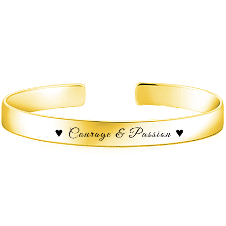 yellow gold bangle bracelet