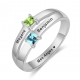 Personalised couple ring