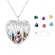 pendentif cage coeur