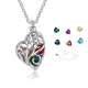 Heart cage pendant