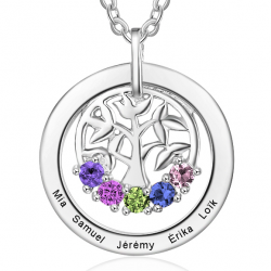 tree of life family pendant