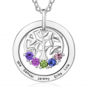 Pendentif famille arbre