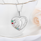 Family MOM heart pendant