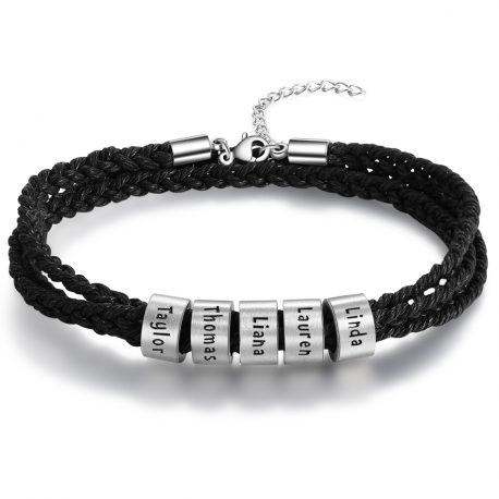 Men personnalized bracelet