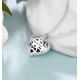 Pendentif cage coeur