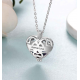 Pendentif cage coeur