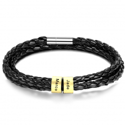 Stainless steel bracelet family-2 GOLD