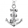 Pendentif homme ancre