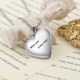 Sterling Silver Classic Heart Photo locket