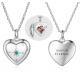 Sterling Silver Classic Heart Photo locket