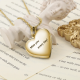 Heart photo locket pendant