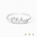 Classic name ring