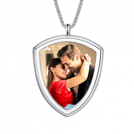 Pendentif photo couleur