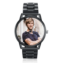 Men stainless steel blackwatch photo color
