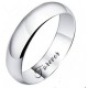 Ensemble bague couple classique argent sterling