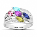 Bague famille marquise